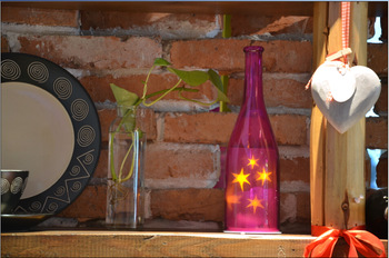 Glass With 5-Star Lights LP080STR