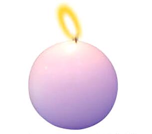 Inductive Color Change LED Wax Candle CA9116