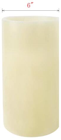 Huge Size Flameless LED Wax Candle  CA8107