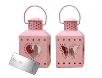 Metal LED Tea Light Lantern LP030