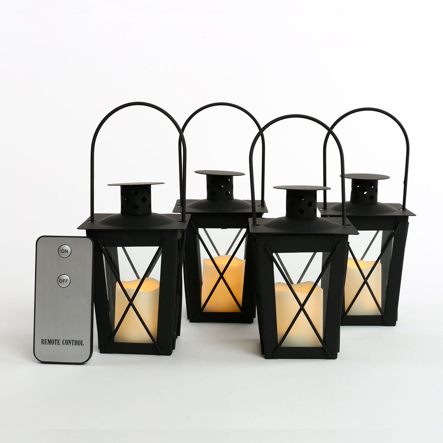 Metal LED Candle Lantern LP044